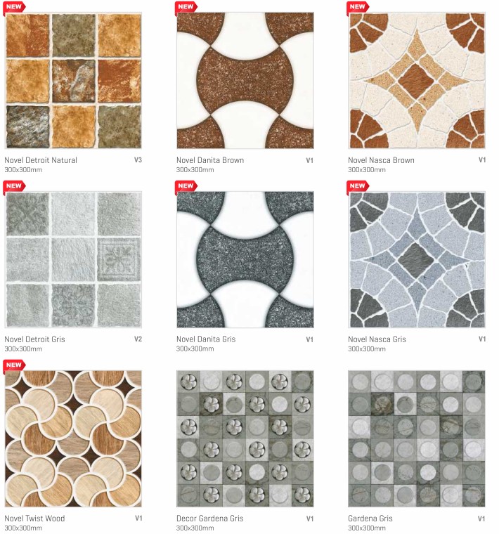 Parking Tiles 30x30 CM Heavy Duty Outdoor Floor Tiles for Driveway & Parking Area